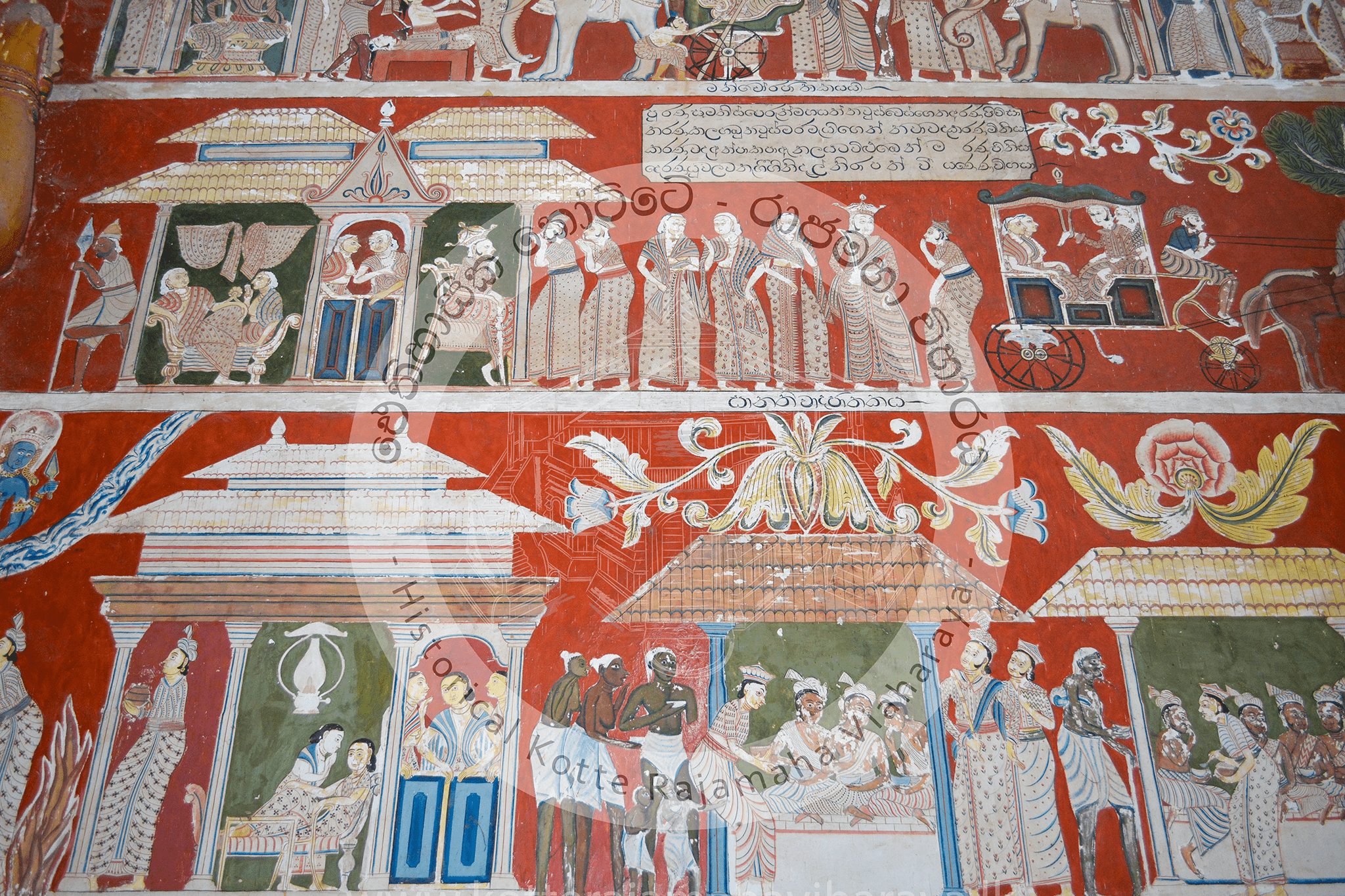 Kotte Othpilimage (Vihara Mandiraya) Drawing 7