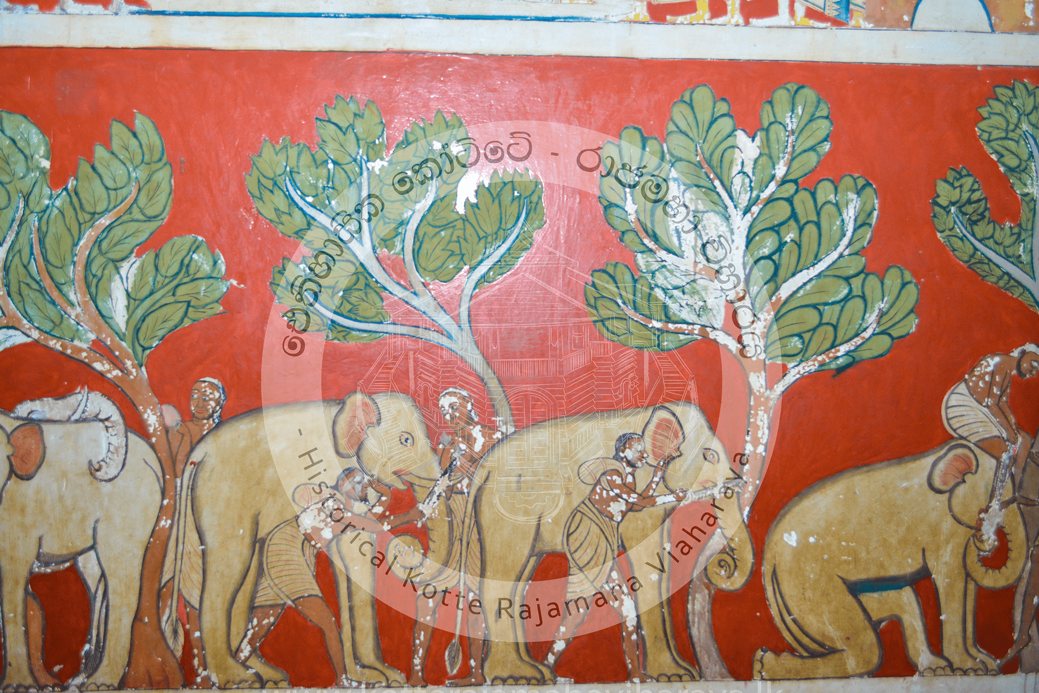 Kotte Othpilimage (Vihara Mandiraya) Drawing 9